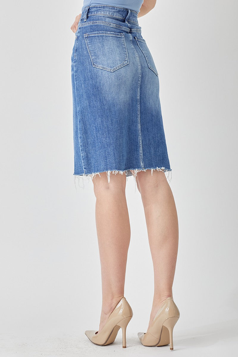Harbor Line Denim Skirt