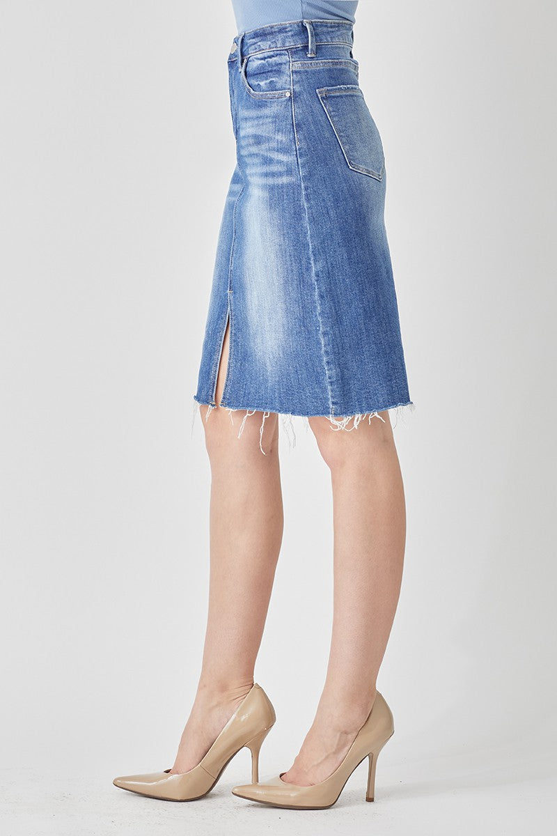 Harbor Line Denim Skirt