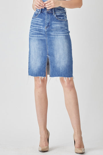 Harbor Line Denim Skirt
