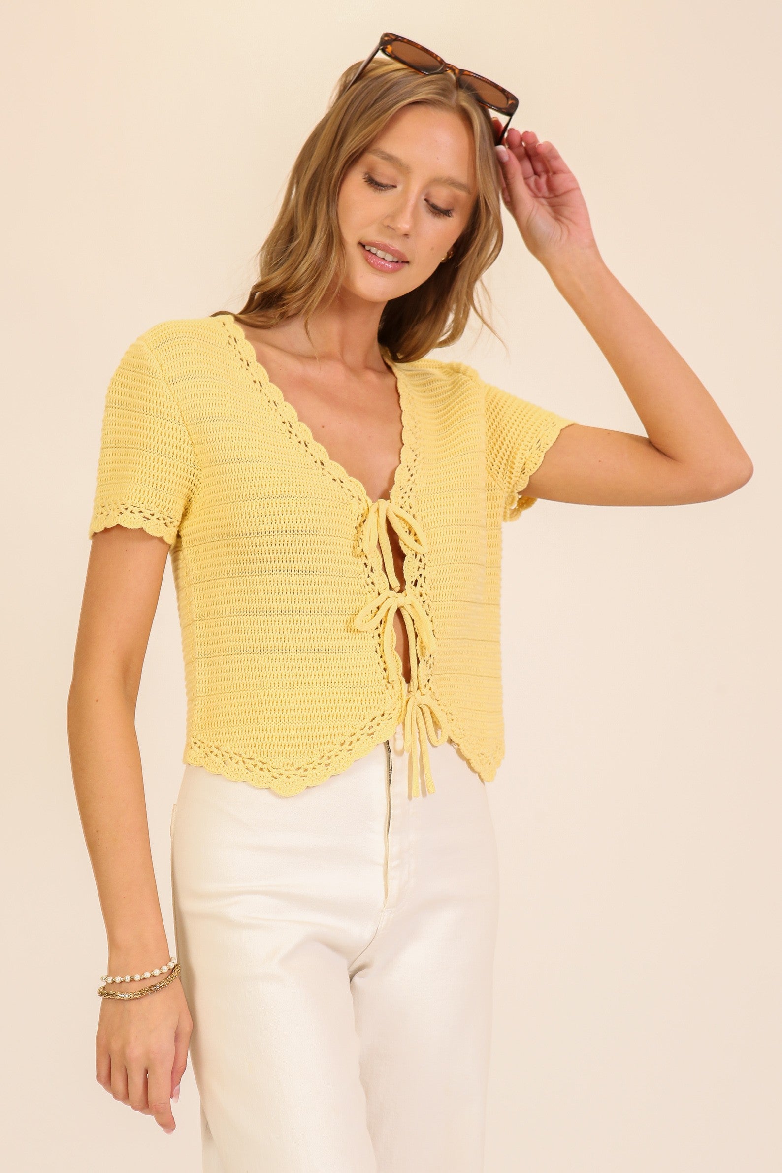 Sunbeam Tie Sweater