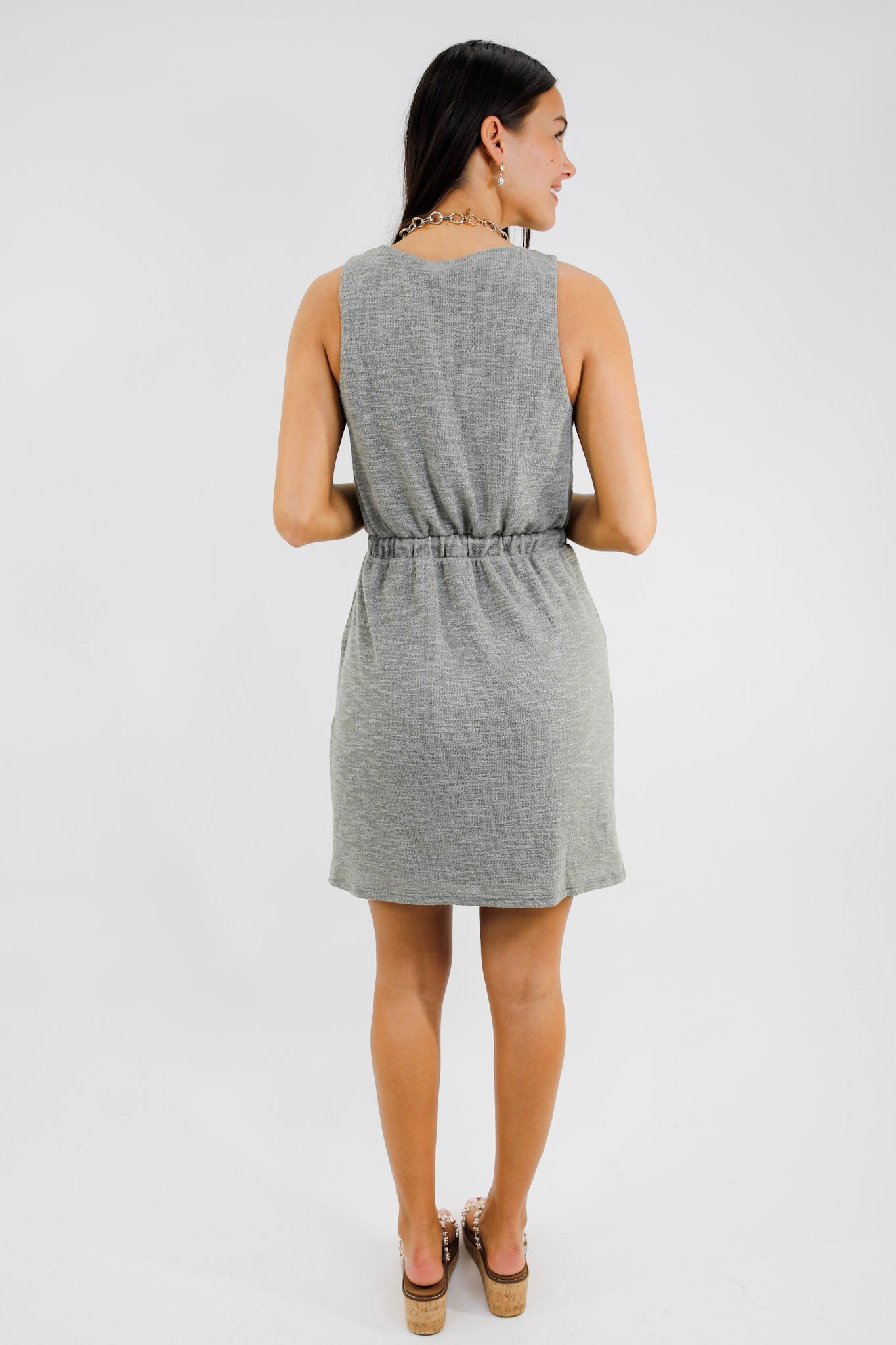 Easy Tie Mini Dress