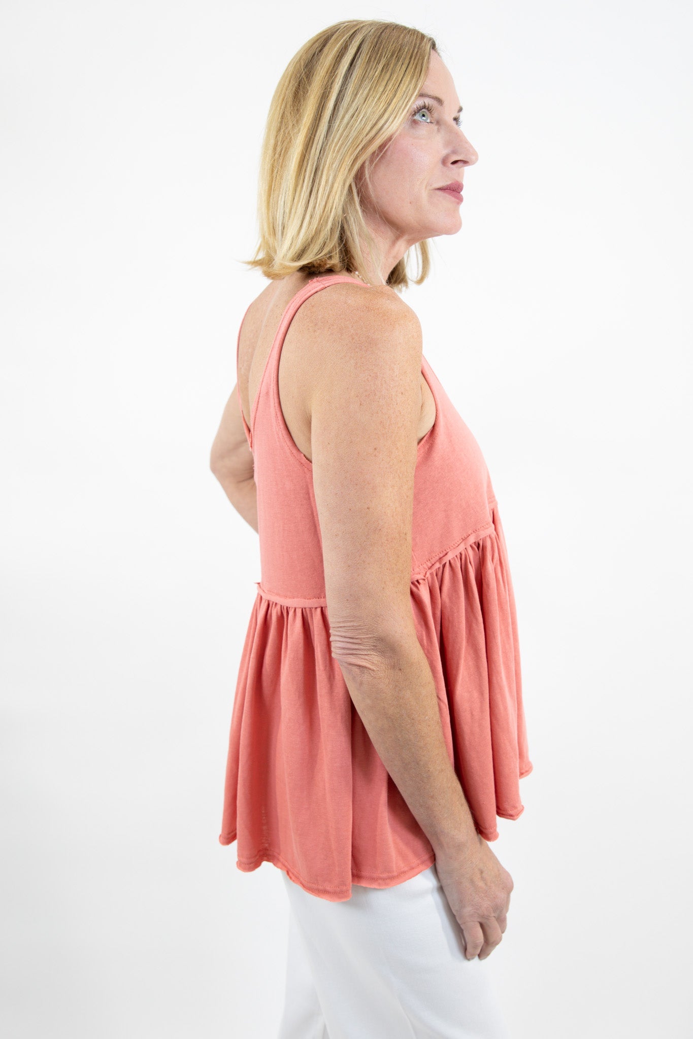 Soft Spoken Babydoll Tank